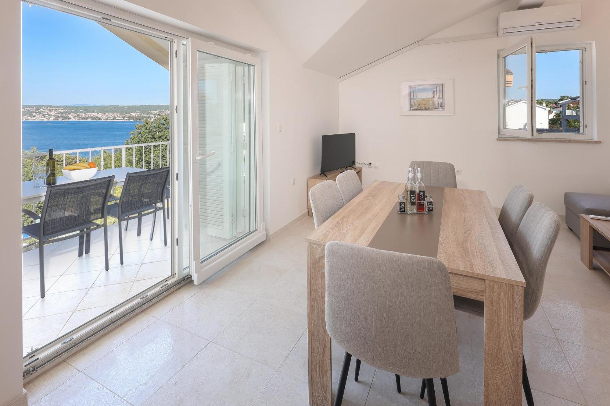 Apartmán Sea View By Moro Malinska Exteriér fotografie