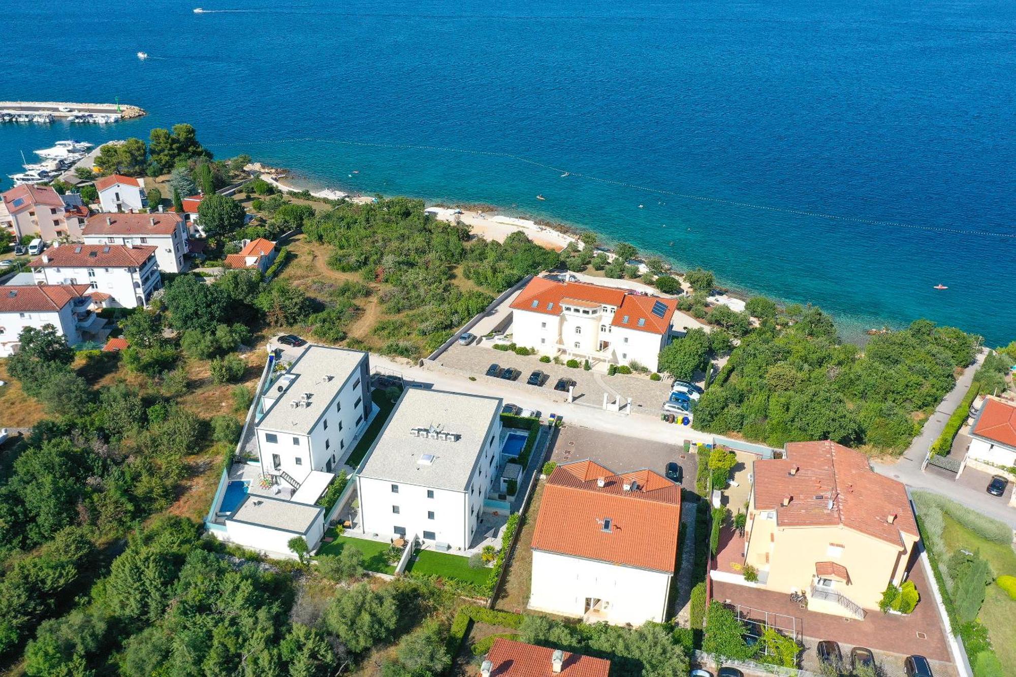 Apartmán Sea View By Moro Malinska Exteriér fotografie