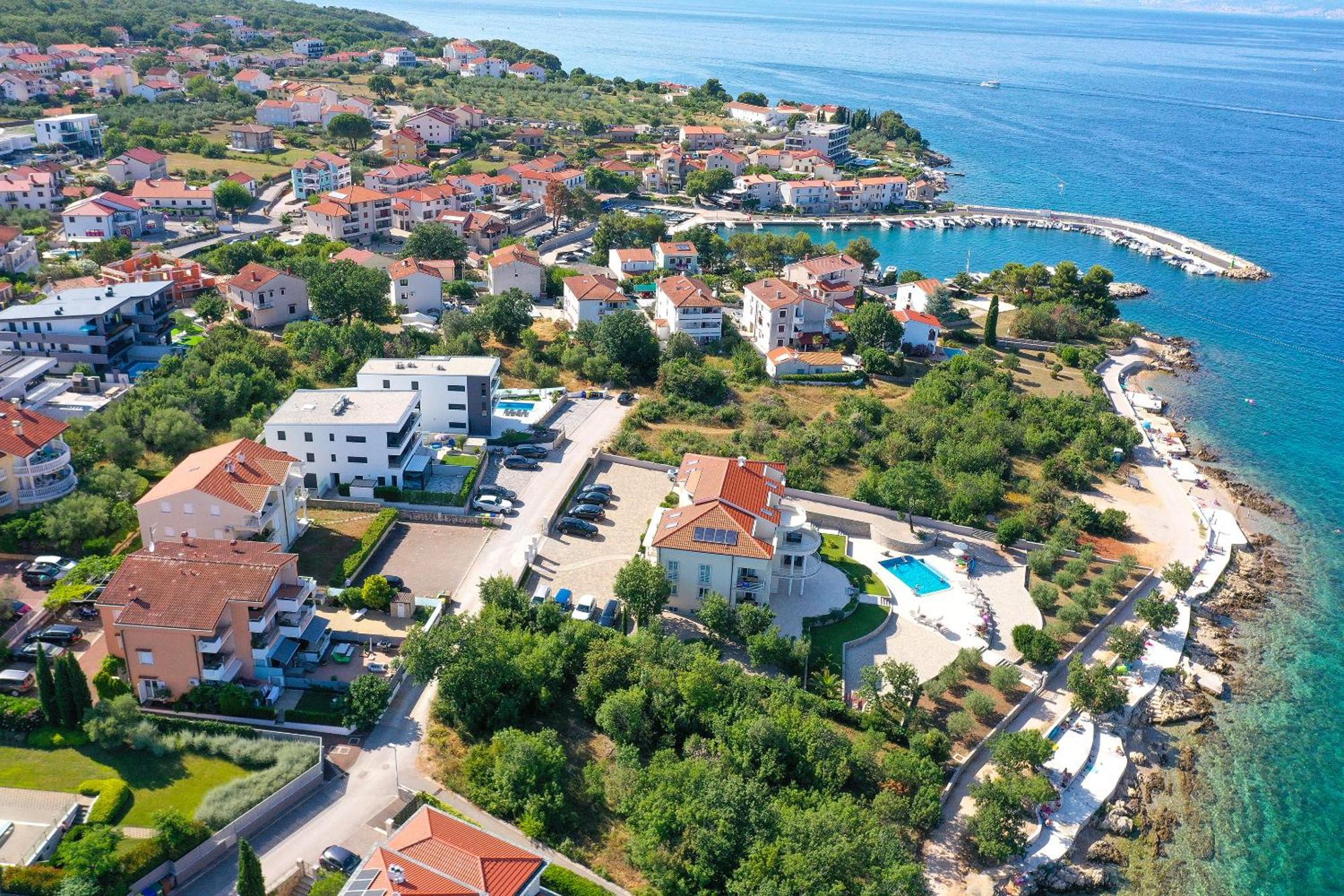 Apartmán Sea View By Moro Malinska Exteriér fotografie